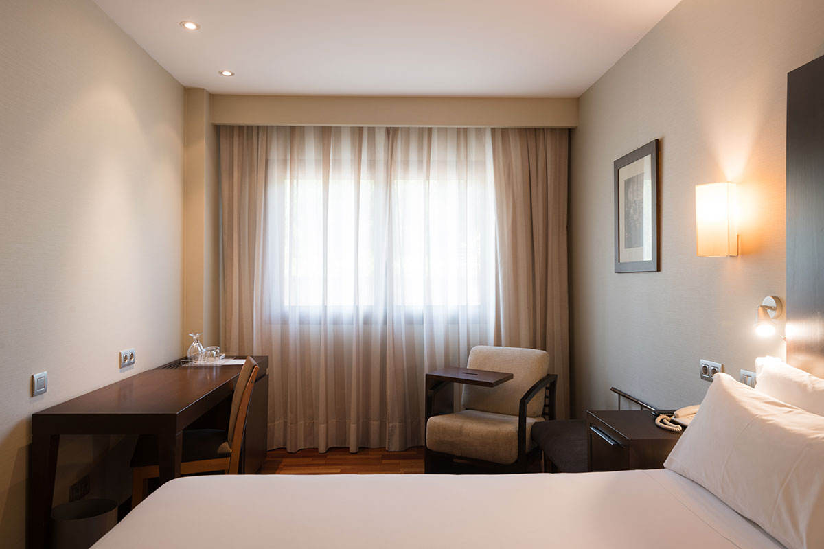 habitación standard hotel ciudad de valladolid